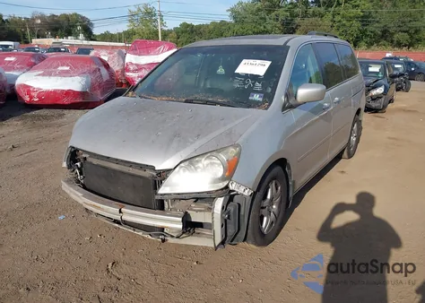 2006 Honda Odyssey Ex-L from USA, damaged, VIN 5FNRL38716B438764